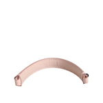 Dolce & Gabbana Light Pink Embellished Leather Bag Handle Shoulder Strap, 100% Calf Leather, Women's Accessory, Logo Details