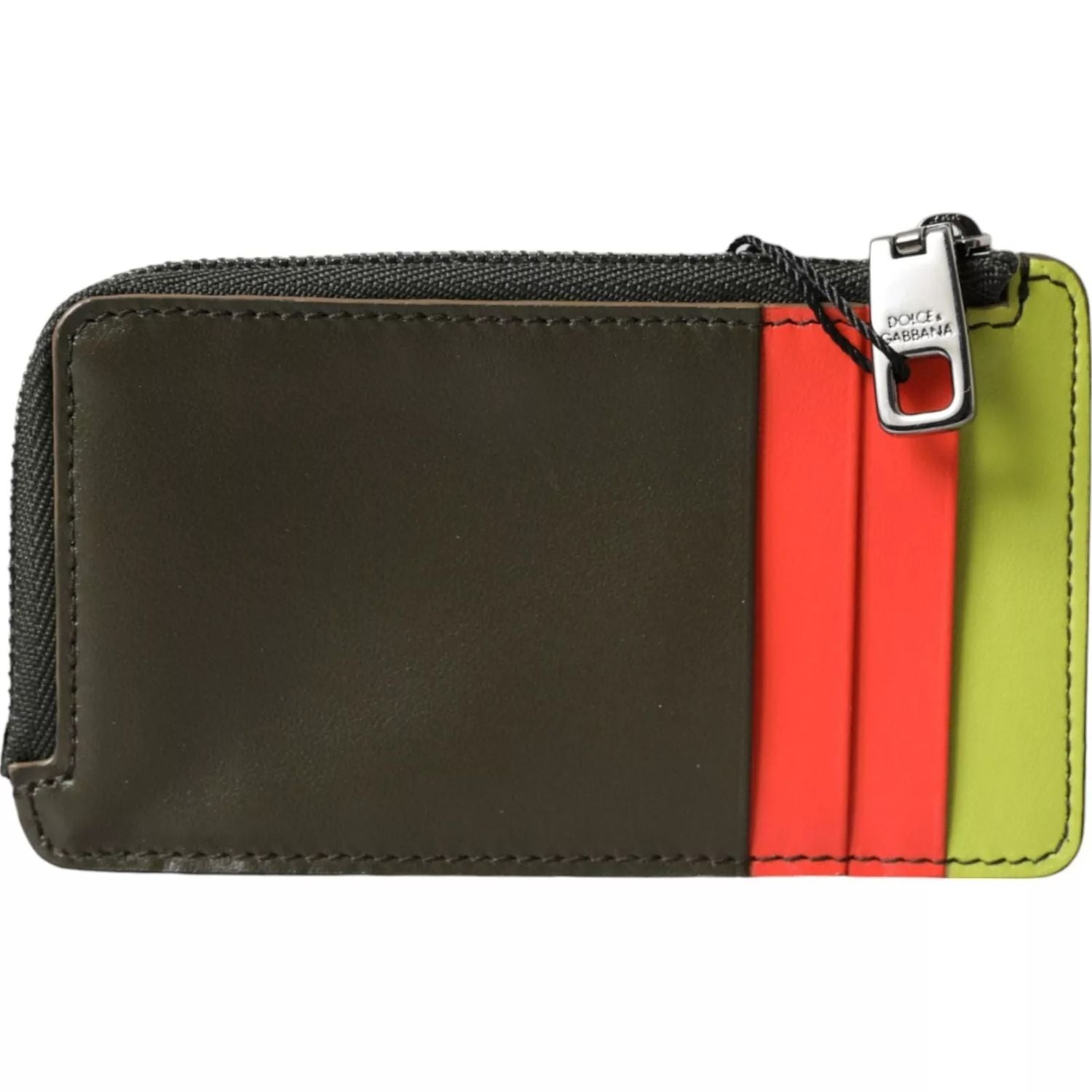 Front view with bag zipped and handles upright.