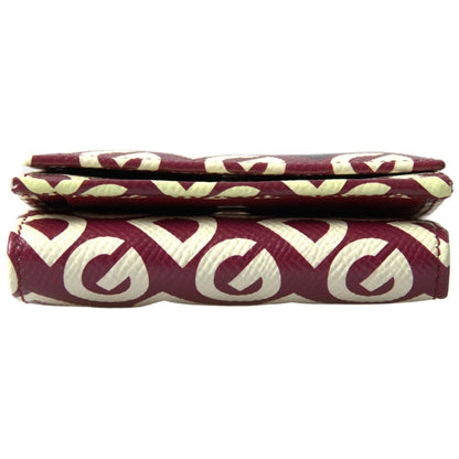 Dolce & Gabbana Multicolor DG Logo Mania French Flap Leather Wallet