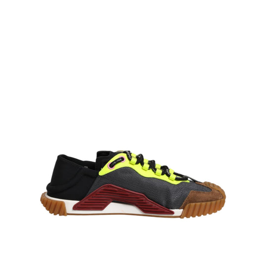 Dolce & Gabbana Multicolor Nylon Low Top NS1 Sneakers Shoes with sleek design and flexible sole