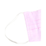 Dolce & Gabbana Pink Cotton Logo Elastic Ear Strap Face Mask with white elastic, unisex design