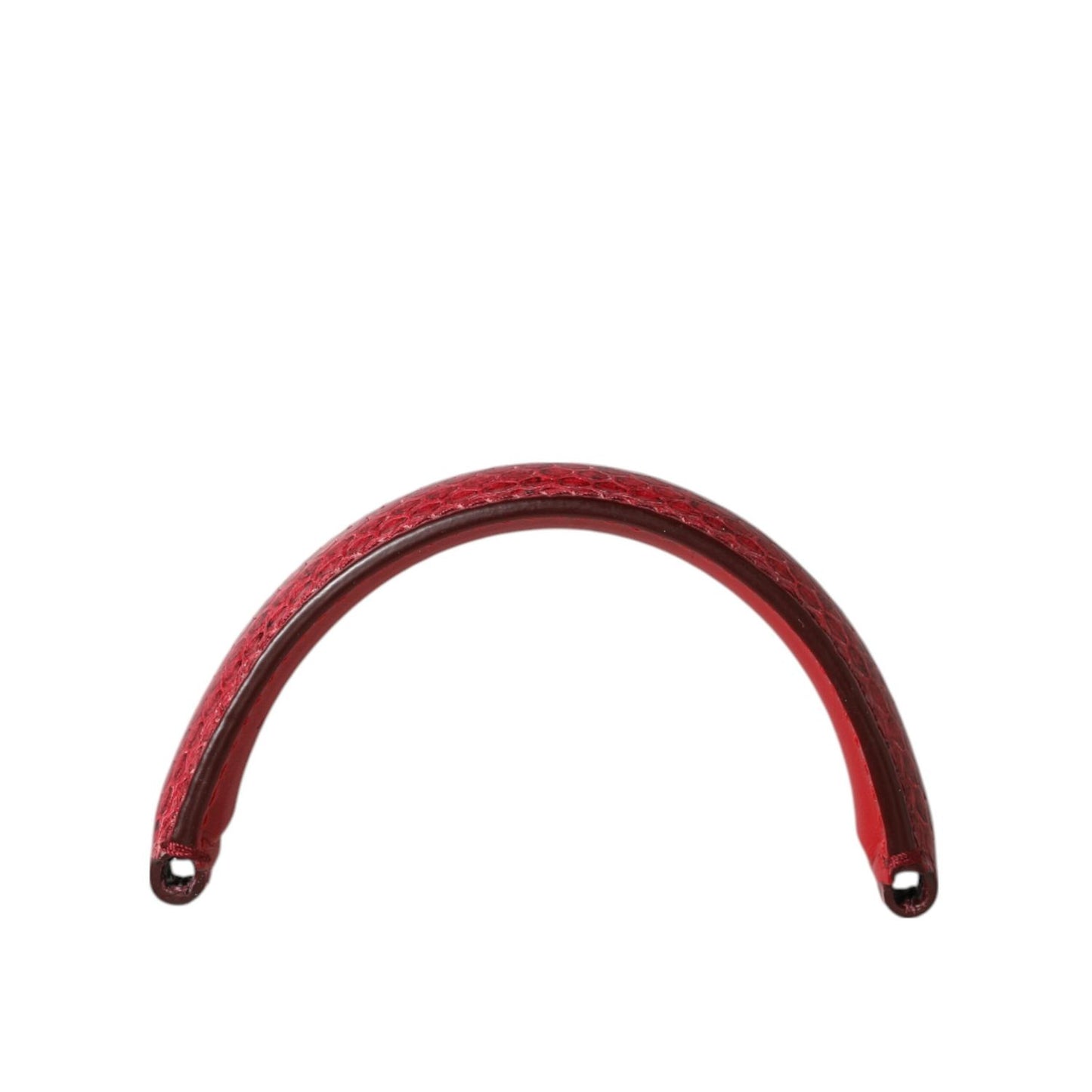 Dolce & Gabbana Red Small Ayers Leather Bag Handle Women Shoulder Strap, stylish and authentic handbag accessory, made in Italy