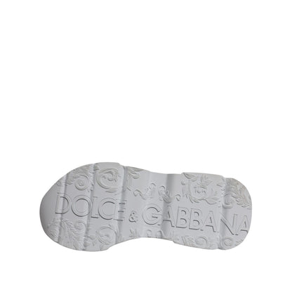 Dolce & Gabbana White Daymaster Low Top Sneakers Shoes Dolce & Gabbana