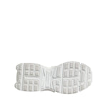 Dolce & Gabbana White Gray Low Top Space Sneakers Shoes