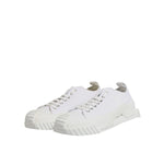 Dolce & Gabbana White Leather Low Top NS1 Sneakers Shoes