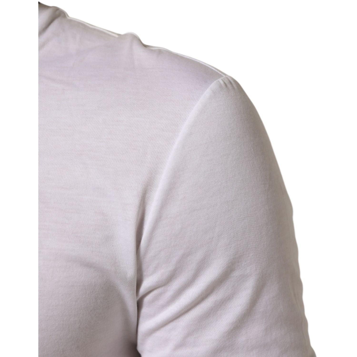 Dolce & Gabbana White Short Sleeves Round Neck Men Underwear T-shirt