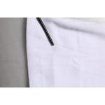 Dolce & Gabbana White Sleeveless Round Neck Tank Top T-shirt