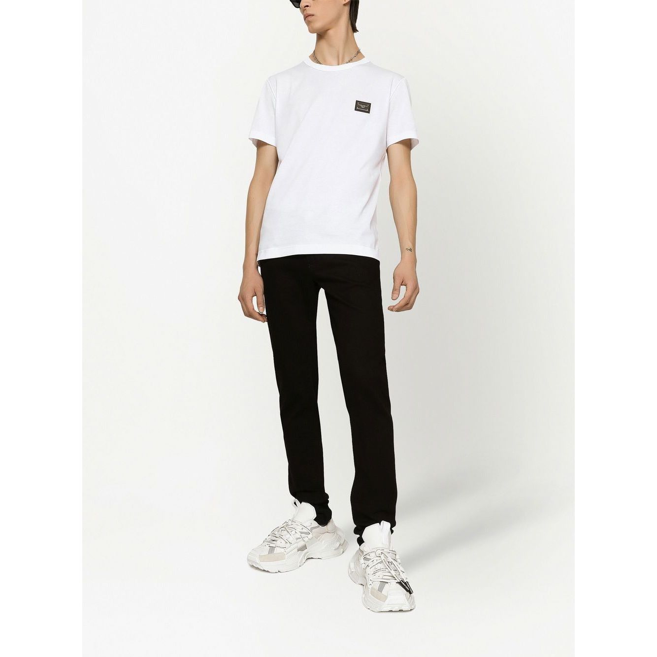 Dolce & Gabbana logo-tag Cotton T-shirt Topwear