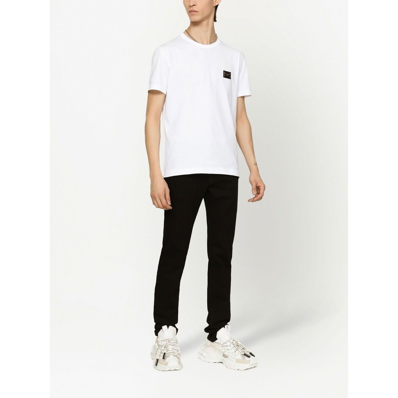 Dolce & Gabbana logo-tag Cotton T-shirt Topwear
