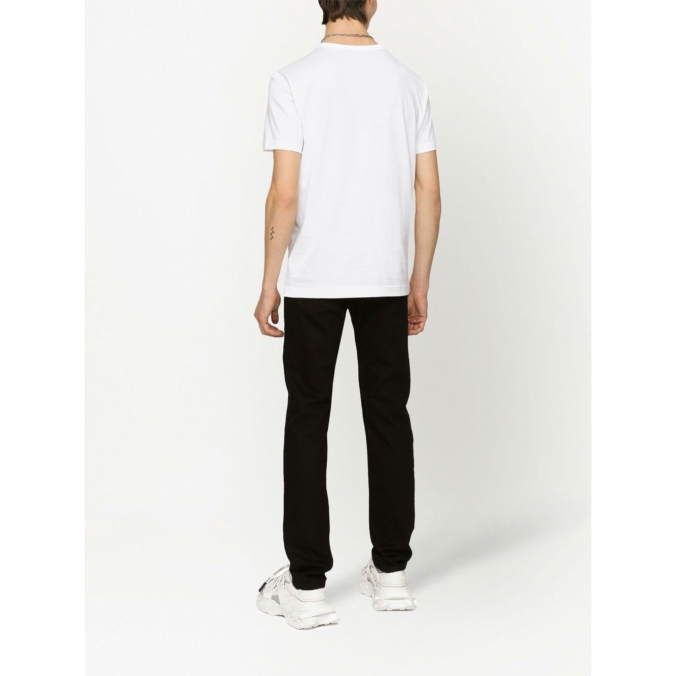 Dolce & Gabbana logo-tag Cotton T-shirt