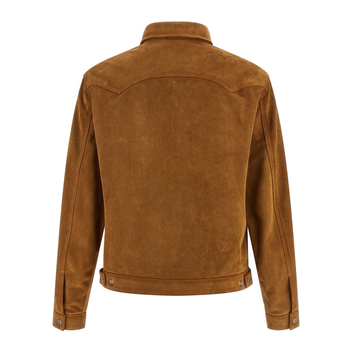Dsquared² Beige Polyvinyl Leather Jacket
