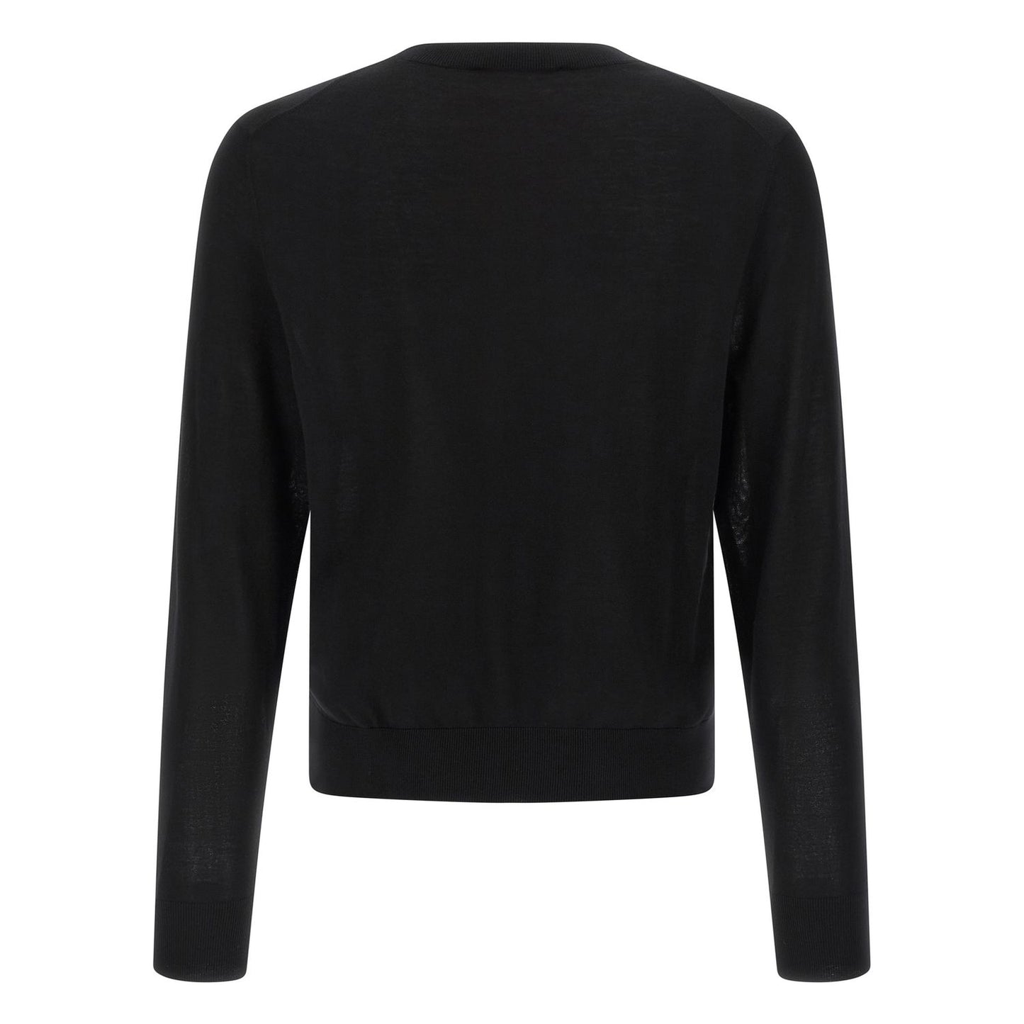 Dsquared² Black Wool Cardigan