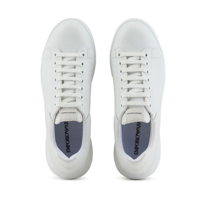 EMPORIO ARMANI EXCLUSIVE Emporio Armani leather sneakers Sneakers