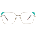 Chic eyeglasses with turquoise accents on metal frames, blending modern style with exquisite craftsmanship. Ideal for a trendy look.