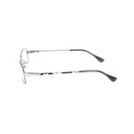 Side view of Emilio Pucci Silver Metal Frames showcasing sleek metal design and dimensions 51/15/130 mm.
