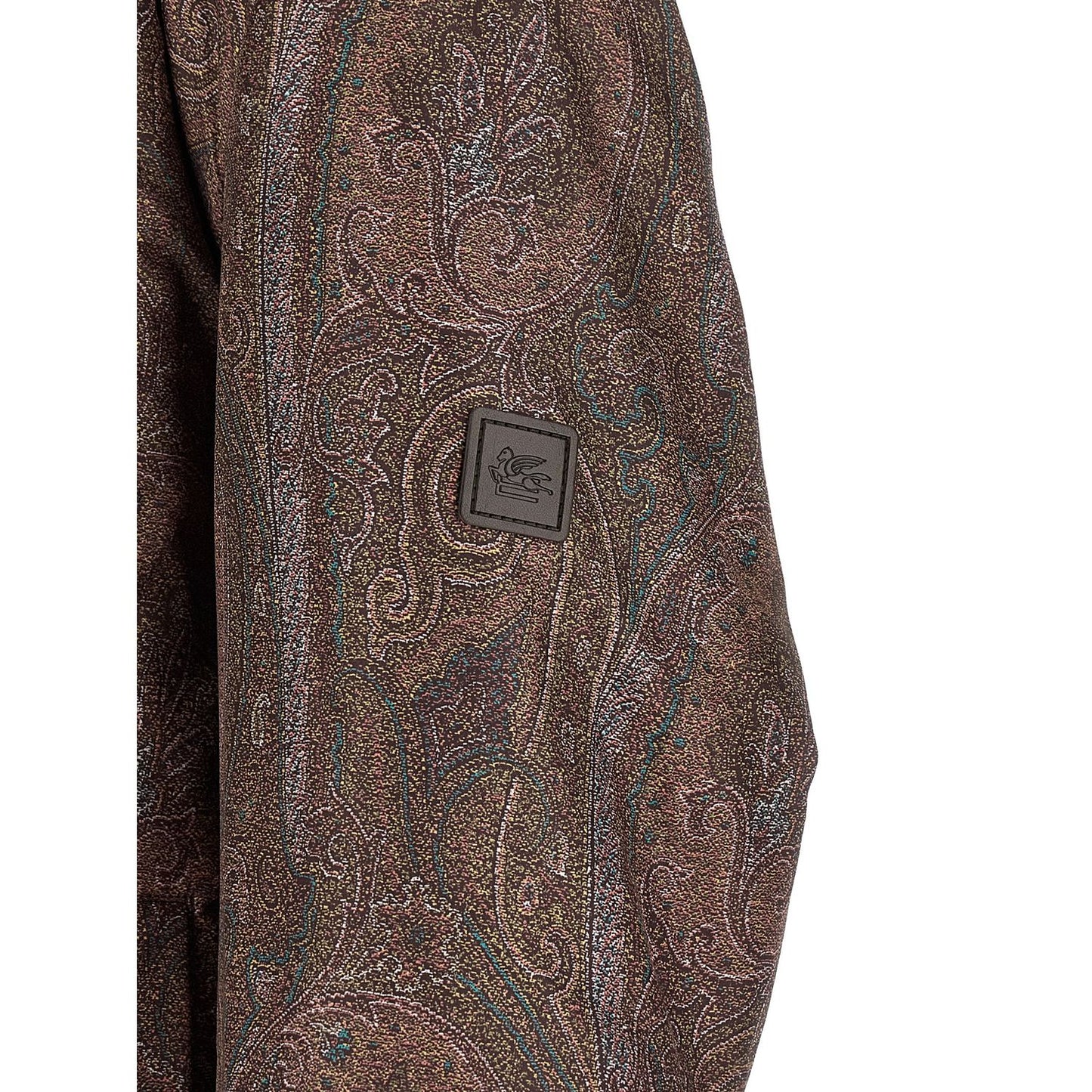 Etro Brown Polyester Bomber