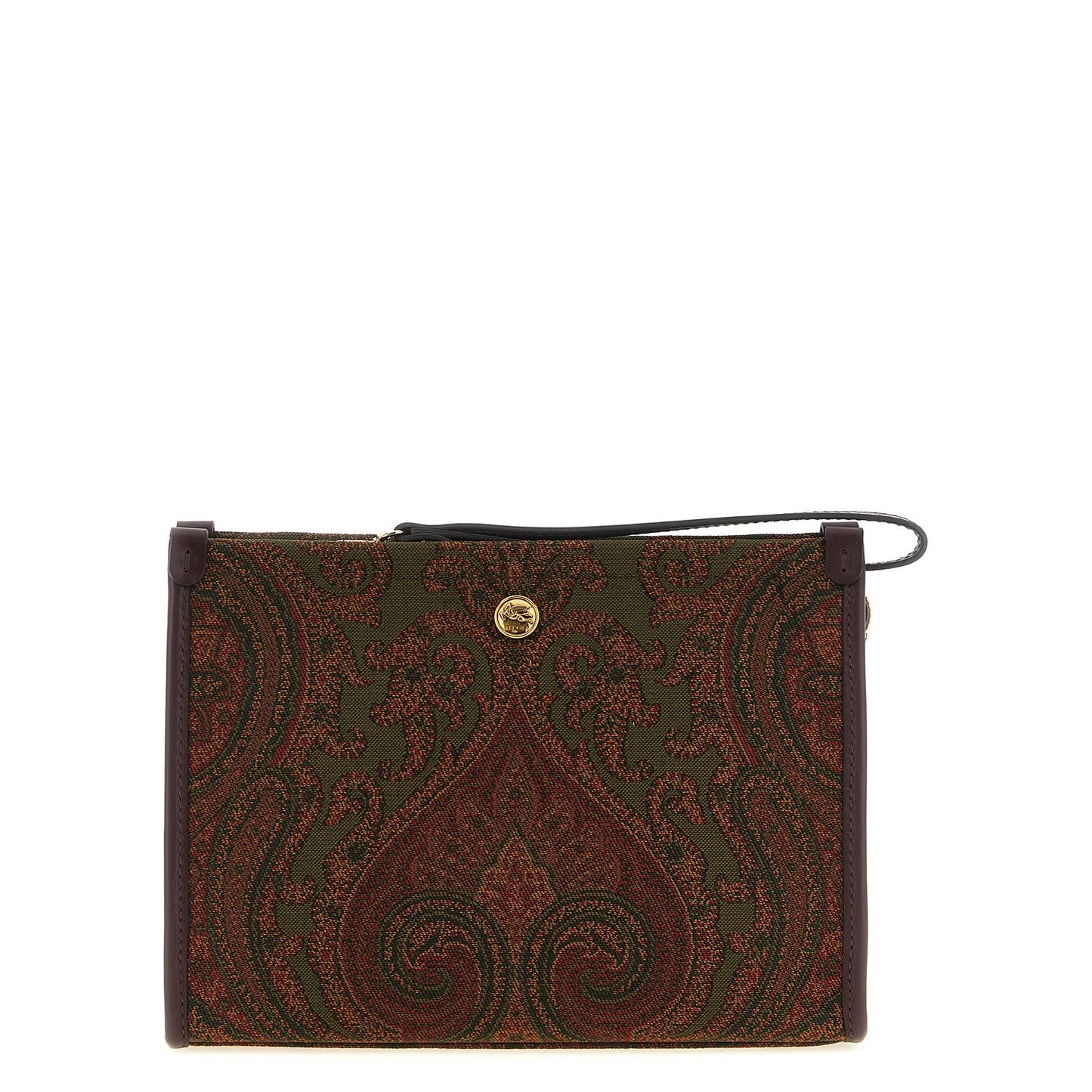 Etro Multicolor Polyester Clutch Bag