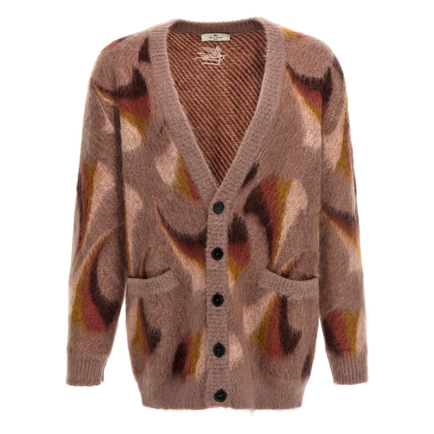 Etro Multicolor Wool Cardigan