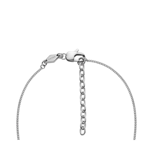 FOSSIL JEWELS JEWELRY Mod. JF04565040 silver chain with clasp detail