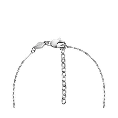 FOSSIL JEWELS JEWELRY Mod. JF04565040 silver chain with clasp detail