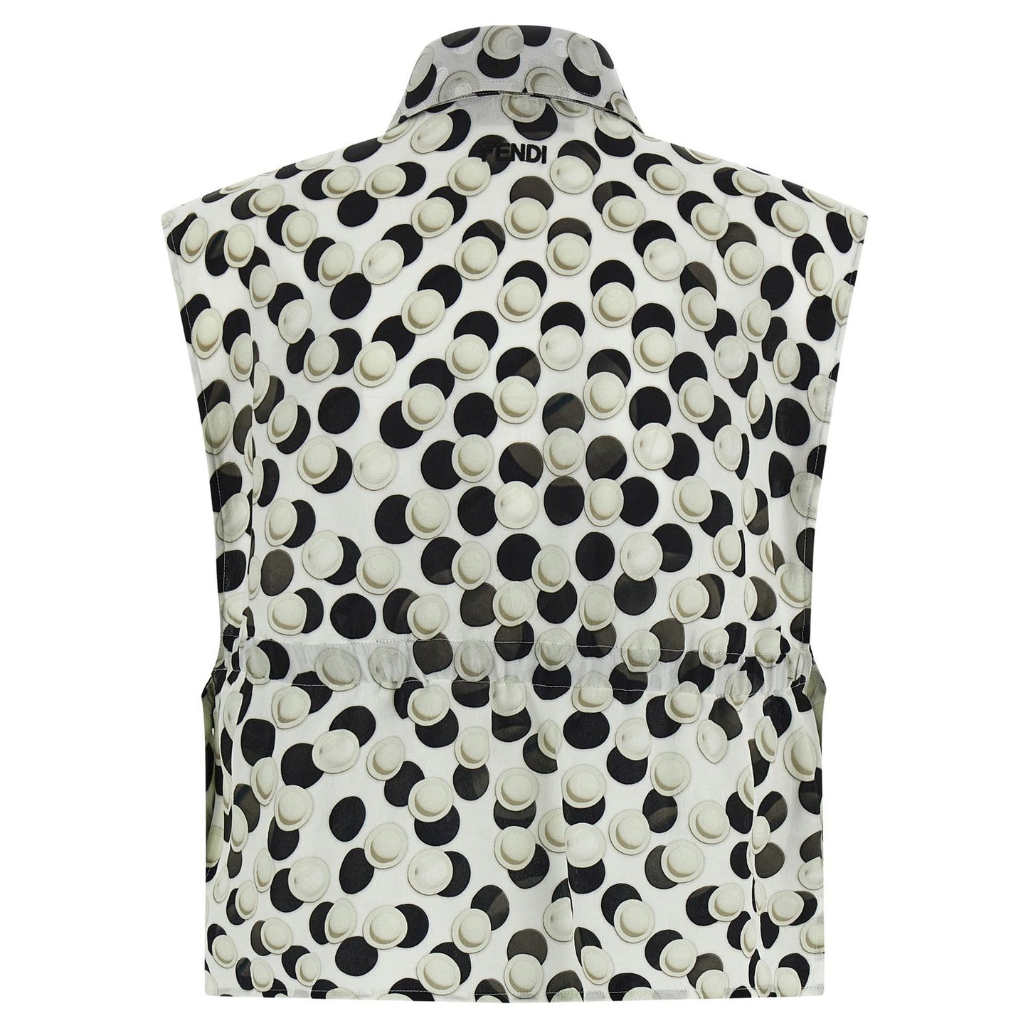 Fendi Multicolor Silk Pattern Shirt