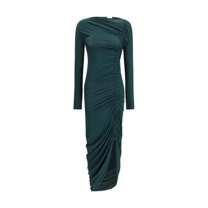 Ferragamo Green Viscose Casual Dress