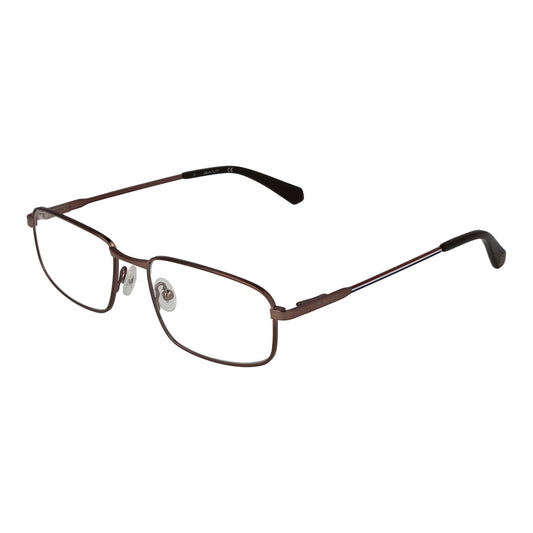 GANT MOD. GA3281 55036 gent glasses in brown metal frame, stylish eyewear for men
