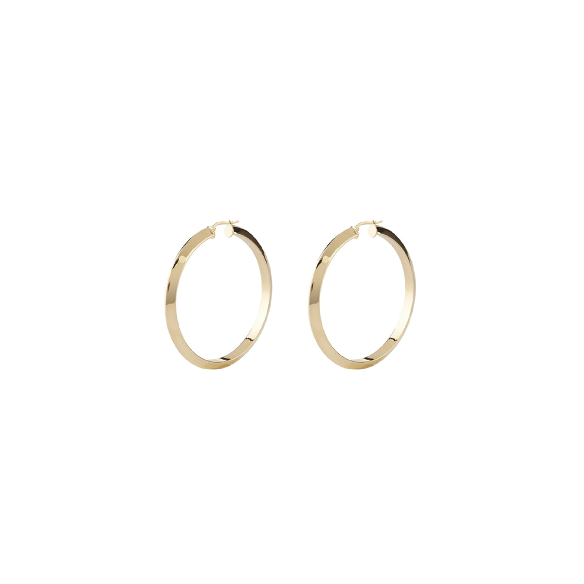 GUESS JEWELS JEWELRY Mod. JUBE04193JWYGT-U gold hoop earrings