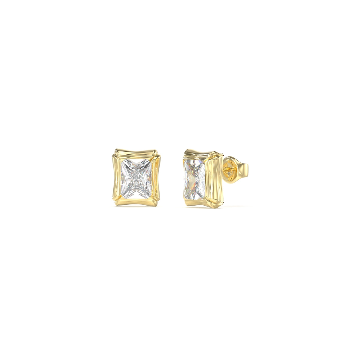 GUESS JEWELS JEWELRY Mod. JUBE05174JWYGT-U elegant gold and crystal earrings