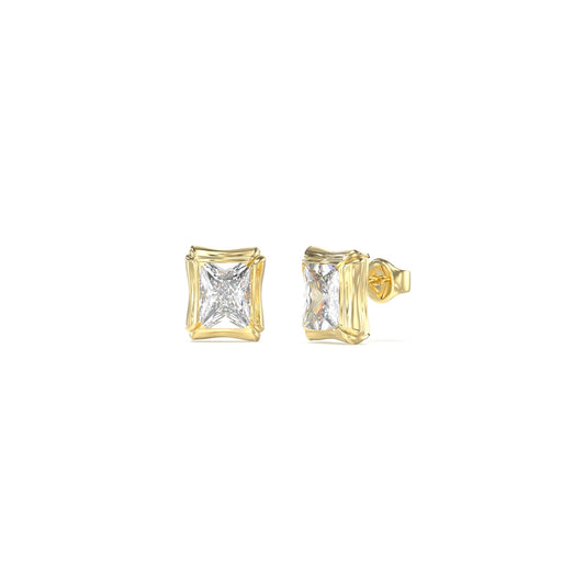 GUESS JEWELS JEWELRY Mod. JUBE05174JWYGT-U elegant gold and crystal earrings