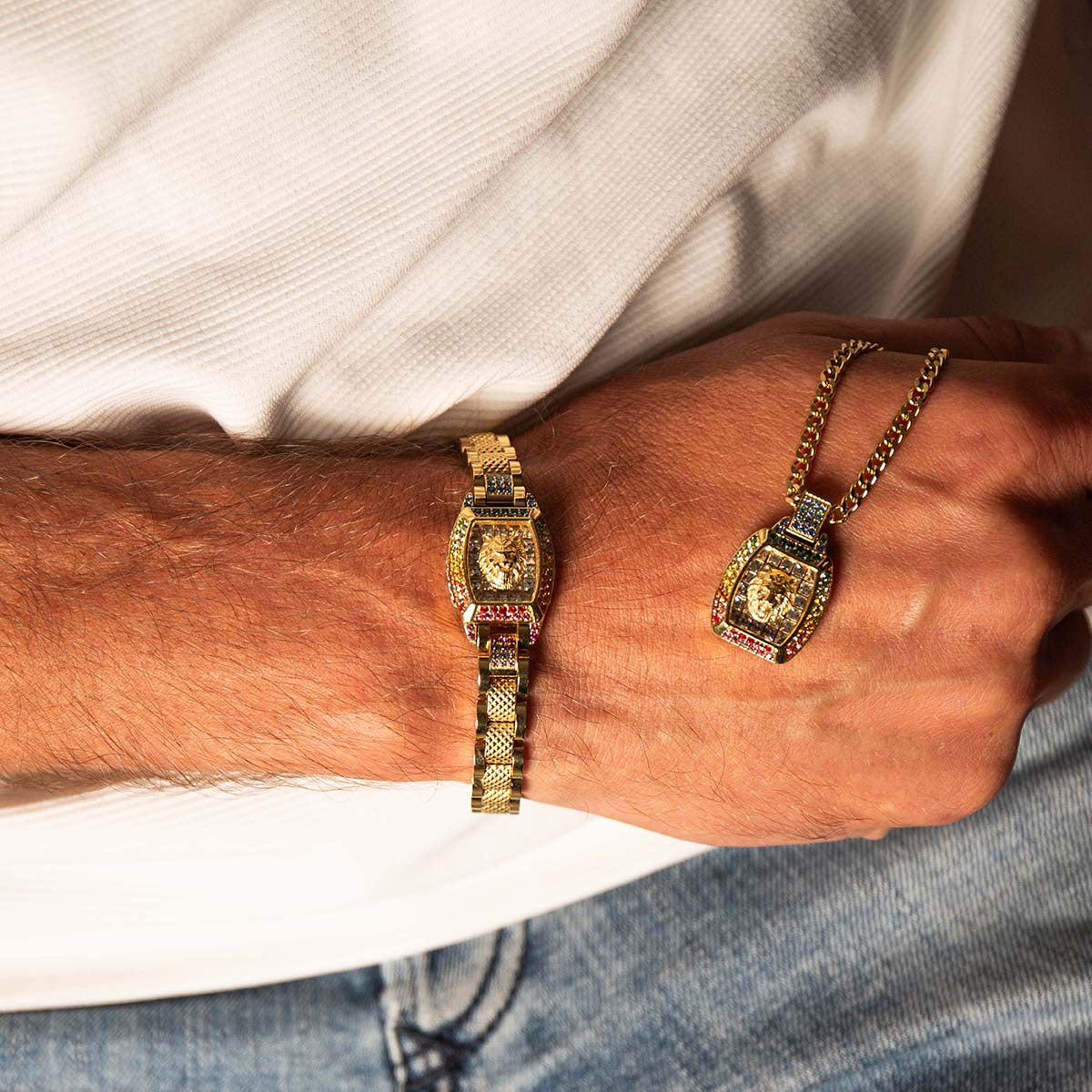 GUESS JEWELS JEWELRY Mod. JUMB05032JWYGMCT-U