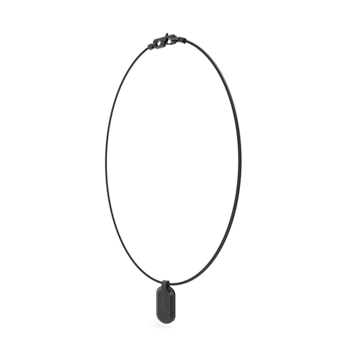 GUESS JEWELS JEWELRY Mod. JUMN04038JWBKT-U black necklace with pendant