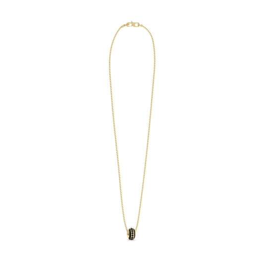 GUESS JEWELS JEWELRY Mod. JUMN05086JWYGT-U gold pendant necklace on white background