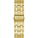 GUESS Mod. PREMIER gold wristwatch bracelet with water resistance 3 ATM and quartz movement, ideal for gents. Comes in official box.