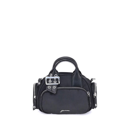 Ganni Black Nylon Shoulder Bag Ganni