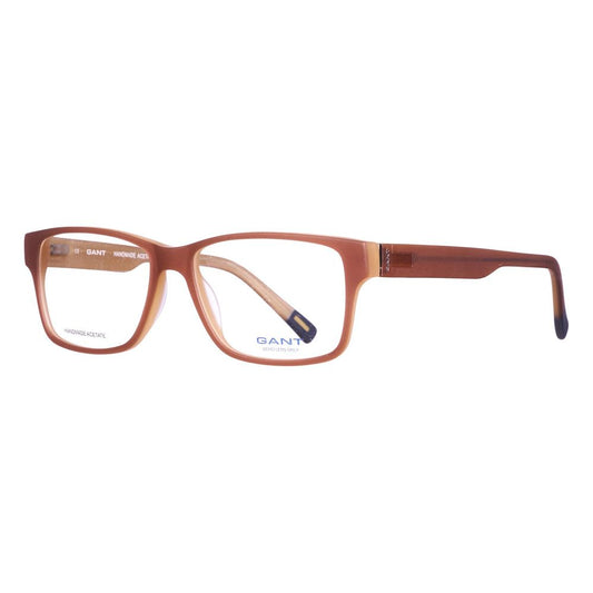 Gant Brown Acetate Frames with 55/16/145mm dimensions, stylish design, suitable for men, model G3005-MBRN-55.