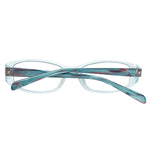 Alt Tag: Gant Transparent Plastic Frames for Women, GWDELMARGRN52, size 52/16/135 mm, shown in a transparent design with plastic material.