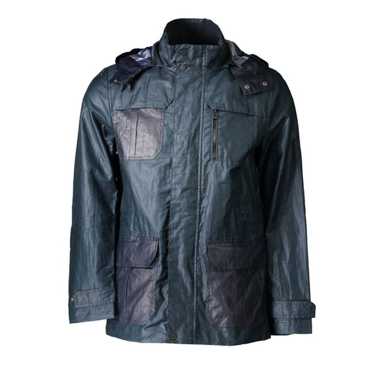 Geox Verde Polyester Men's Jacket Geox