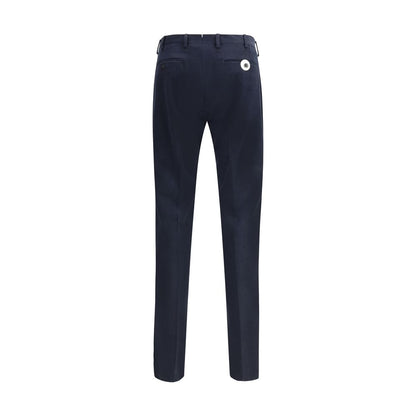 Germano Blue Cotton Chino Pants Germano
