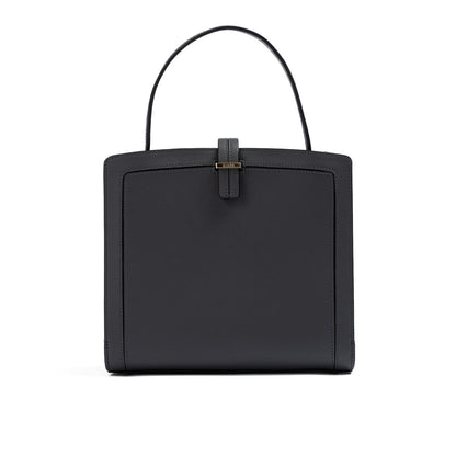 Giada Anthracite Leather Shoulder Bag Giada