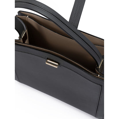 Giada Anthracite Leather Shoulder Bag Giada