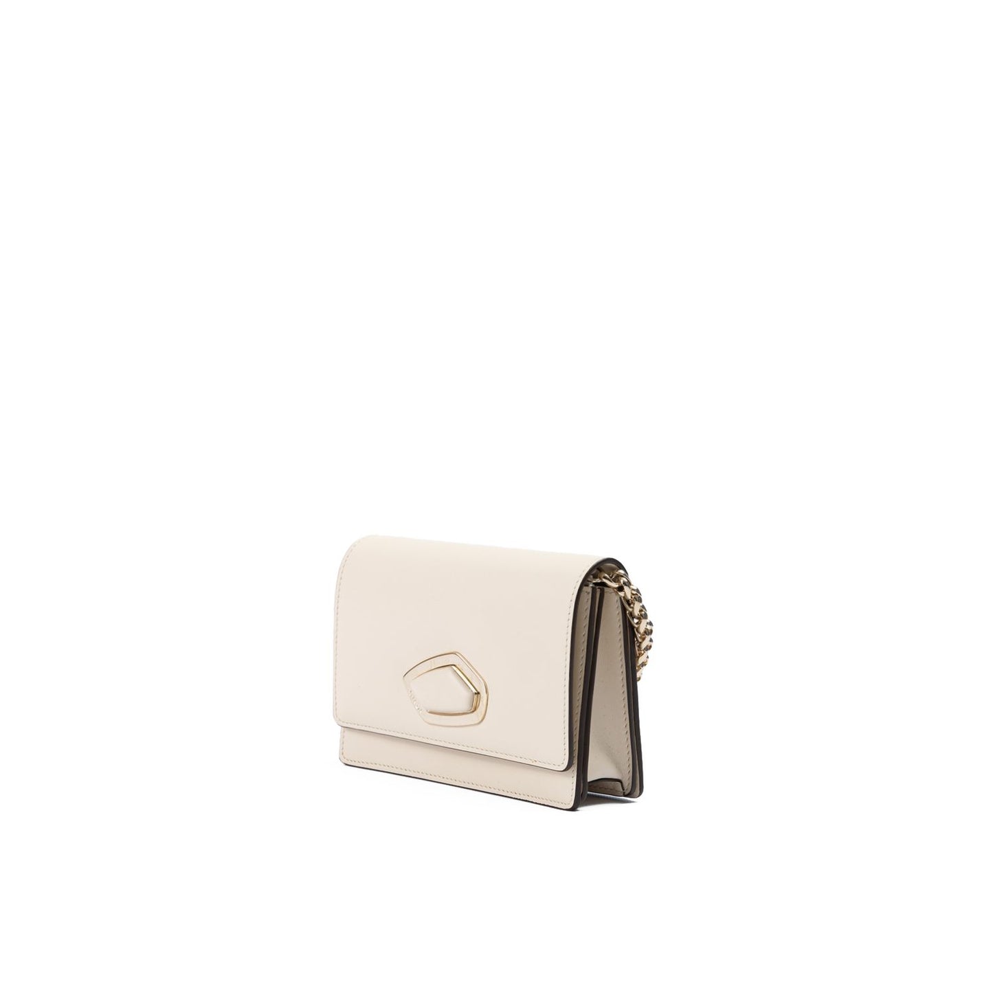 Giada Beige Leather Clutch Bag Giada