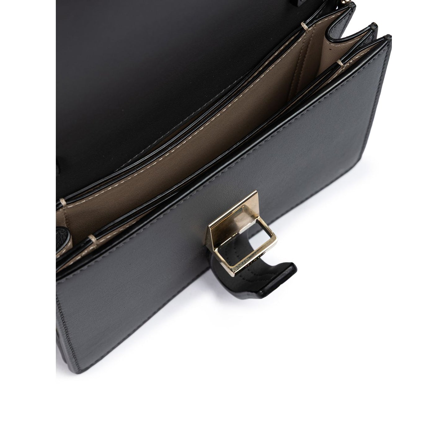 Giada Dark Grey Leather Clutch Bag Giada