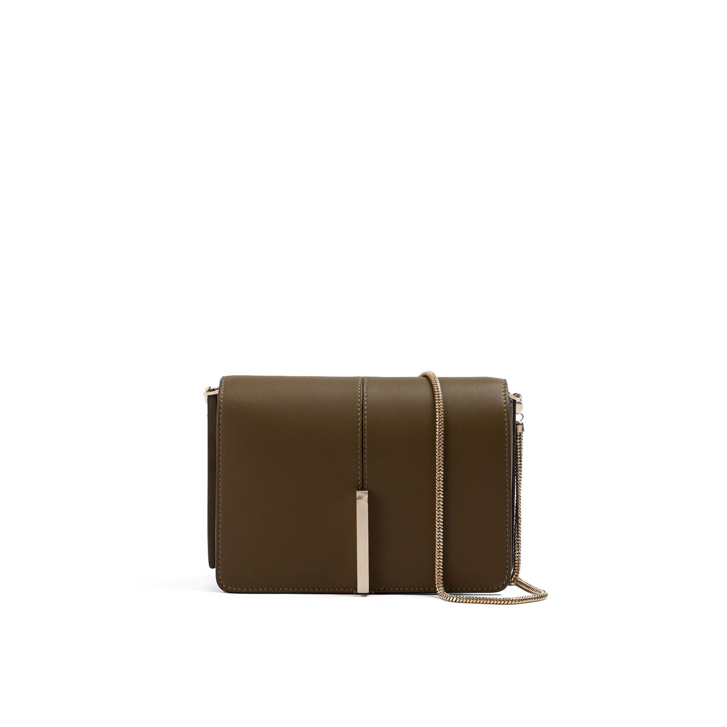 Giada Olive Green Leather Crossbody Bag Giada