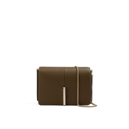 Giada Olive Green Leather Crossbody Bag Giada