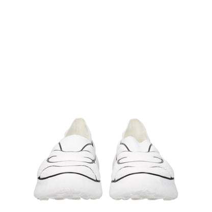 Givenchy White Fabric Low Top Sneakers