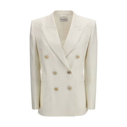 Givenchy White Wool Oves Aries Jacket