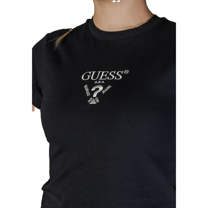 Guess Active Black Cotton T-Shirt