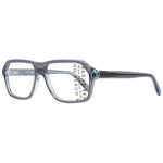 Guess Gray Men Glasses Frame in gray plastic full-rim style; rectangle frames with 55mm demo lenses and 145mm temples.