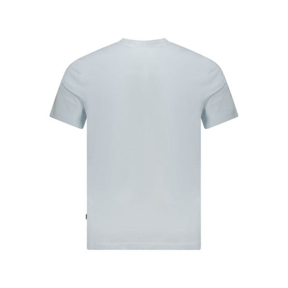 Guess Jeans Azzurro Organic Cotton Men T-Shirt